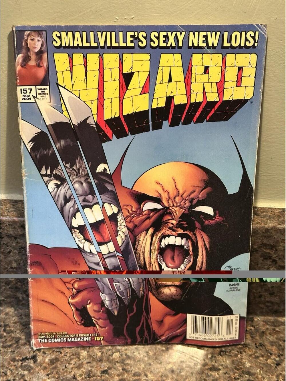 Wizard Issue 157 Illustrated Collector's Edition November 2004 Superhero